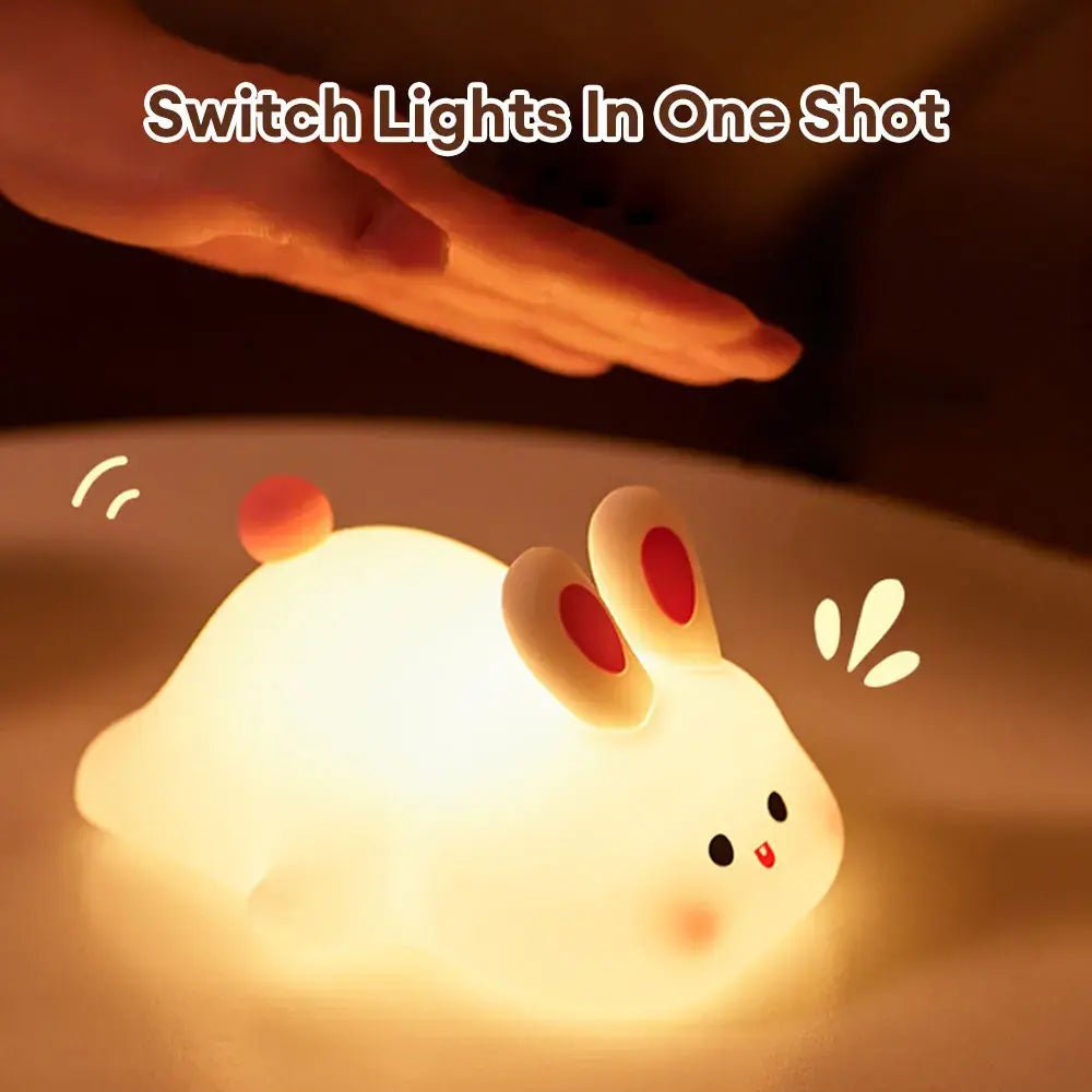 Cute Rabbit Bedside Lamp